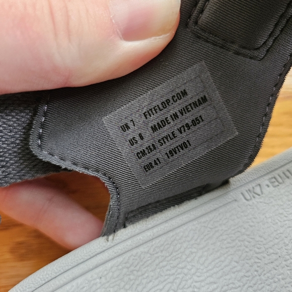 Fitflop New Ryker Webbing Light Grey Sandal 8 main image 9